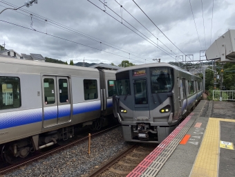 和泉鳥取駅から日根野駅の乗車記録(乗りつぶし)写真