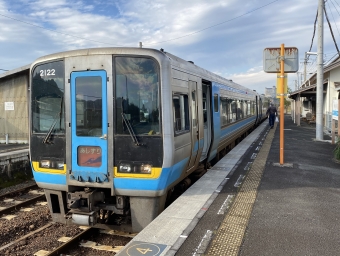 伊野駅から高知駅の乗車記録(乗りつぶし)写真