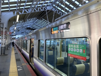 天王寺駅から堺市駅の乗車記録(乗りつぶし)写真