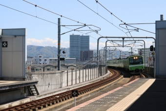 新加美駅から放出駅の乗車記録(乗りつぶし)写真