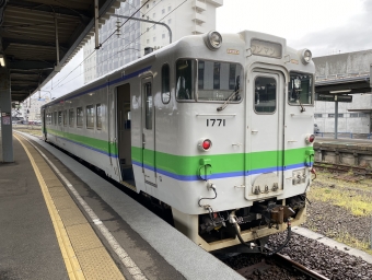函館駅から仁山駅の乗車記録(乗りつぶし)写真