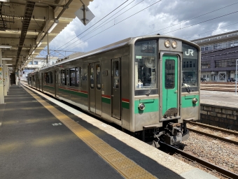 一ノ関駅から新田駅の乗車記録(乗りつぶし)写真