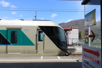 会津田島駅から湯西川温泉駅の乗車記録(乗りつぶし)写真