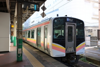 長岡駅から土合駅の乗車記録(乗りつぶし)写真