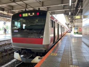 蘇我駅から新木場駅の乗車記録(乗りつぶし)写真