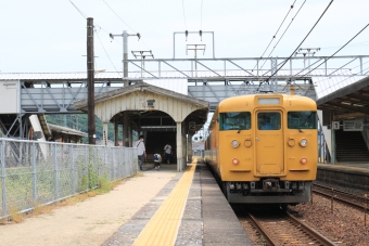 新山口駅から櫛ケ浜駅の乗車記録(乗りつぶし)写真