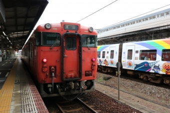 岡山駅から建部駅の乗車記録(乗りつぶし)写真