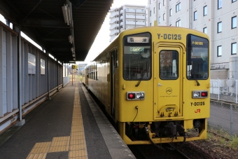 伊万里駅から山本駅の乗車記録(乗りつぶし)写真