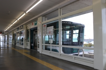マリンパーク駅から魚崎駅の乗車記録(乗りつぶし)写真
