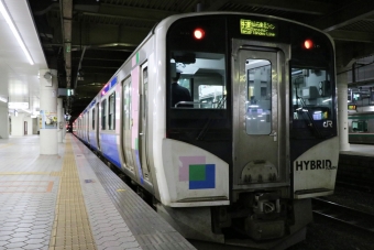 仙台駅から石巻駅の乗車記録(乗りつぶし)写真