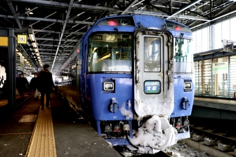 旭川駅から留辺蘂駅の乗車記録(乗りつぶし)写真