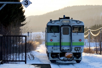 西留辺蘂駅から東相内駅の乗車記録(乗りつぶし)写真