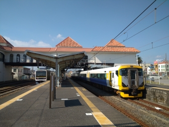 安房鴨川駅から館山駅:鉄道乗車記録の写真