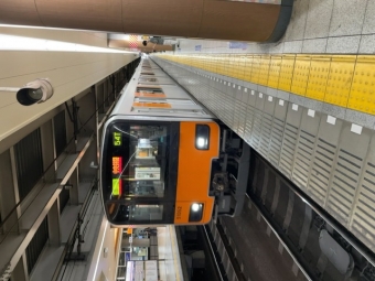 北千住駅から渋谷駅の乗車記録(乗りつぶし)写真