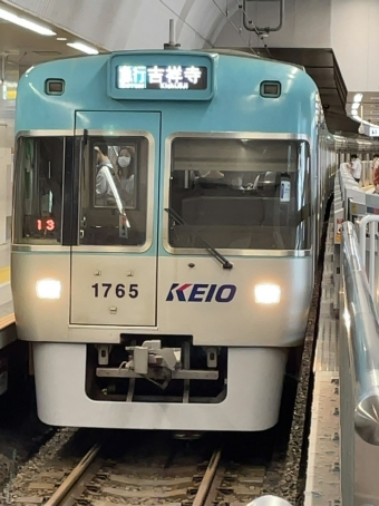 渋谷駅から吉祥寺駅の乗車記録(乗りつぶし)写真