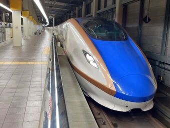金沢駅から上野駅:鉄道乗車記録の写真