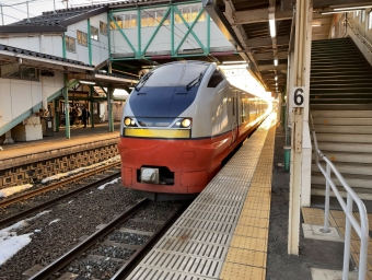 鷹ノ巣駅から新青森駅の乗車記録(乗りつぶし)写真