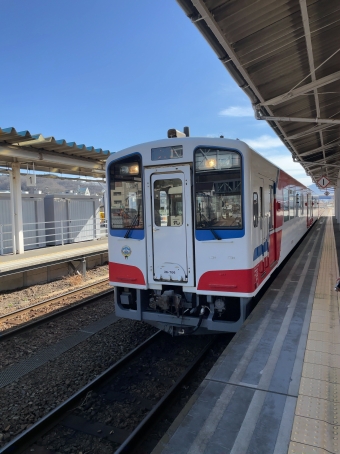 宮古駅から久慈駅:鉄道乗車記録の写真
