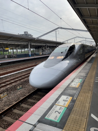 福山駅から新山口駅の乗車記録(乗りつぶし)写真