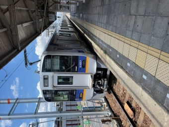 浜寺公園駅から泉大津駅の乗車記録(乗りつぶし)写真