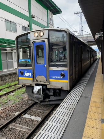 盛岡駅から青森駅の乗車記録(乗りつぶし)写真