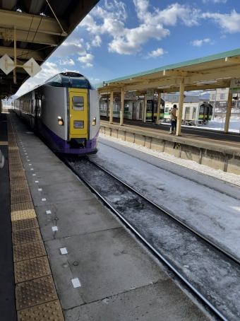 新得駅から南千歳駅:鉄道乗車記録の写真