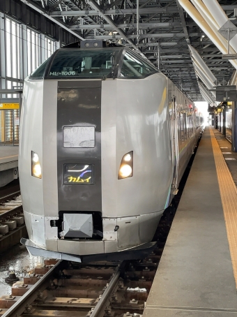 旭川駅から札幌駅の乗車記録(乗りつぶし)写真