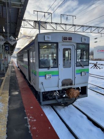 苫小牧駅から追分駅:鉄道乗車記録の写真