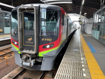 高知駅から宿毛駅の乗車記録(乗りつぶし)写真