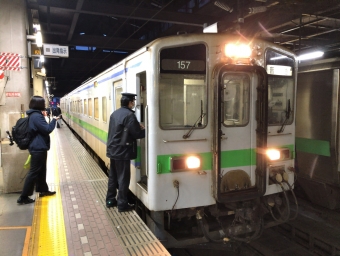 札幌駅から東室蘭駅:鉄道乗車記録の写真