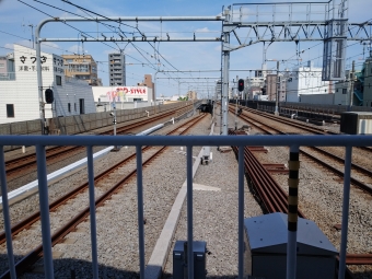 練馬駅から池袋駅の乗車記録(乗りつぶし)写真