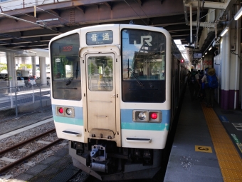 甲府駅から小淵沢駅の乗車記録(乗りつぶし)写真