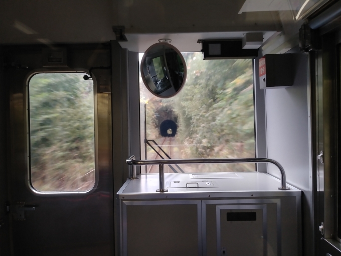 鉄道乗車記録の写真:車窓・風景(3)        「名殿トンネル手前」