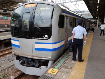 千葉駅から西大井駅の乗車記録(乗りつぶし)写真