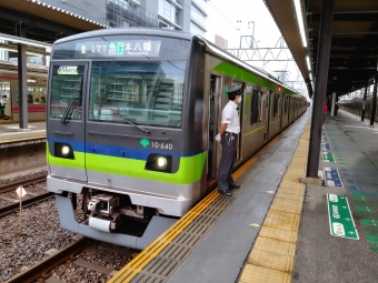 笹塚駅から馬喰横山駅の乗車記録(乗りつぶし)写真