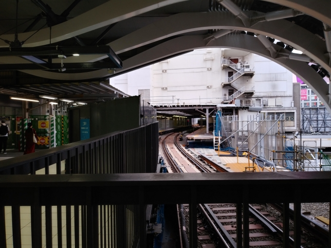 鉄道乗車記録の写真:駅舎・駅施設、様子(2)        「渋谷駅旧ホーム」
