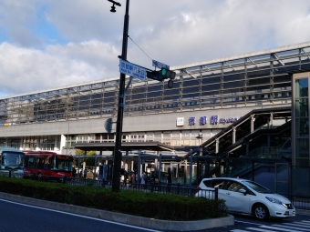 京都駅から東京駅の乗車記録(乗りつぶし)写真