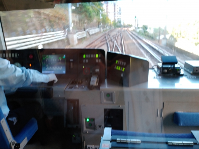 鉄道乗車記録の写真:車窓・風景(5)        「総武線緩行線下りと中央線快速線下りとのポイント」