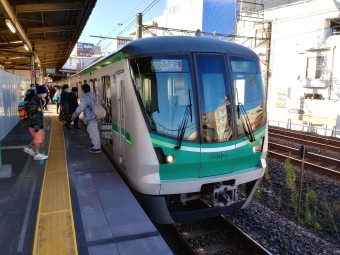 新松戸駅から取手駅の乗車記録(乗りつぶし)写真
