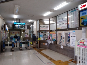 取手駅から守谷駅:鉄道乗車記録の写真