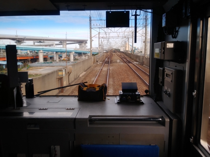 鉄道乗車記録の写真:車窓・風景(2)        「西船橋方面へのポイントの手前」