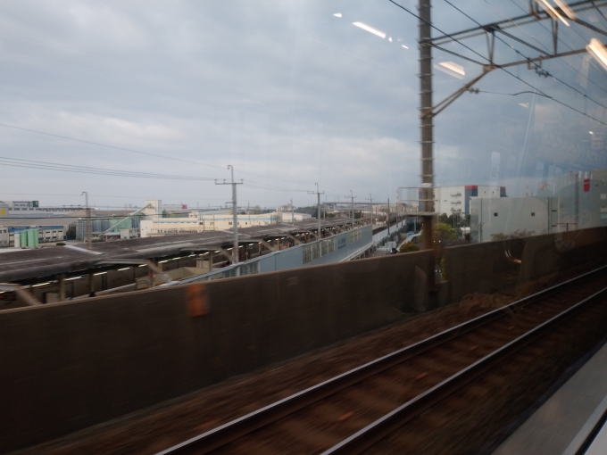 鉄道乗車記録の写真:車窓・風景(2)        「二俣新町駅を撮影」