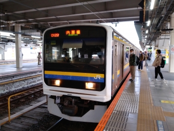 蘇我駅から姉ケ崎駅の乗車記録(乗りつぶし)写真