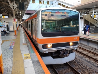 八王子駅から大宮駅の乗車記録(乗りつぶし)写真