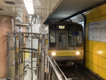 名古屋駅から栄駅の乗車記録(乗りつぶし)写真