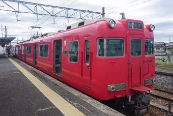 吉良吉田駅から三河鳥羽駅の乗車記録(乗りつぶし)写真