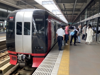 太田川駅から中部国際空港駅の乗車記録(乗りつぶし)写真