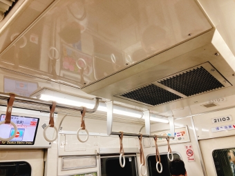 心斎橋駅から淀屋橋駅の乗車記録(乗りつぶし)写真