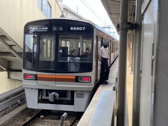 茨木市駅から正雀駅の乗車記録(乗りつぶし)写真