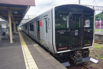 肥前山口駅から有田駅の乗車記録(乗りつぶし)写真